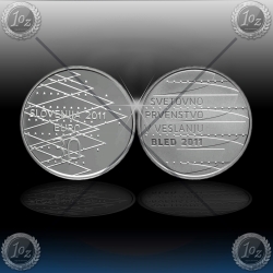 30 EVRO SLOVENIJA 2011 "Svetovno prvenstvo v veslanju na Bledu"